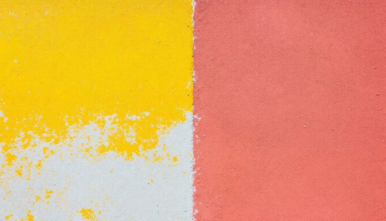 Sun bleached concrete panel beside a shaded section in harsh light